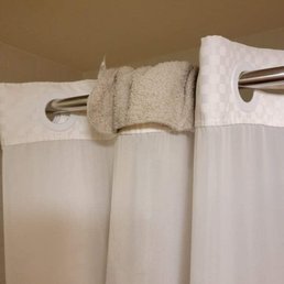 Dirty washcloth left by another customer, not like the ones at the motel. Dirty washcloth left by another customer, not like the ones at the motel.