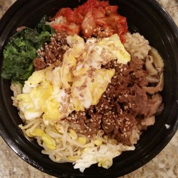 Burning Rice - Beef Bulgogi with egg, rice and vegetables - Korean Near Me - Frisco, Texas