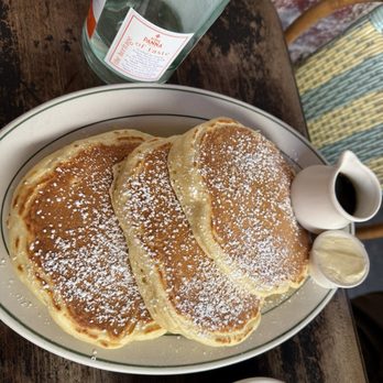 Pastis - Buttermilk Pancakes with maple syrup - French Near Me - New York, New York Pastis - Buttermilk Pancakes with maple syrup - French Near Me - New York, New York