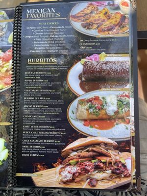 Menu photo 1 La Tequila Cloverdale, CA