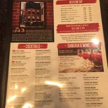 Uno Pizzeria & Grill - Unos menu - Pizza Near Me - Chester, Pennsylvania Uno Pizzeria & Grill - Unos menu - Pizza Near Me - Chester, Pennsylvania