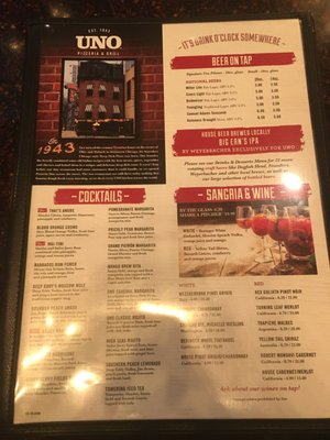 Menu photo 6 Uno Pizzeria & Grill Chester, PA Menu photo 6 Uno Pizzeria & Grill Chester, PA