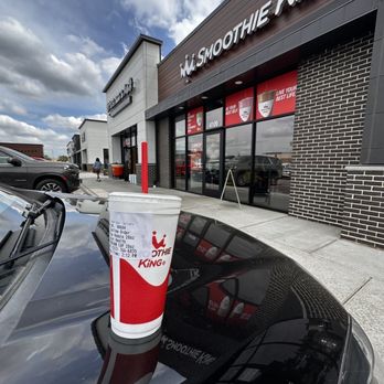 Smoothie King - a cup of coffee on the hood of a car - Juice Bars & Smoothies Near Me - Sioux Falls, South Dakota Smoothie King - a cup of coffee on the hood of a car - Juice Bars & Smoothies Near Me - Sioux Falls, South Dakota