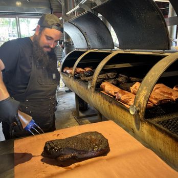 Terry Black's Barbecue - Waco - Brisket and the man! - Barbeque Near Me - Waco, Texas