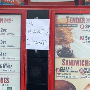Popeyes Louisiana Kitchen - a sign on the door of a restaurant - Fast Food Near Me - Hampton, Virginia Popeyes Louisiana Kitchen - a sign on the door of a restaurant - Fast Food Near Me - Hampton, Virginia