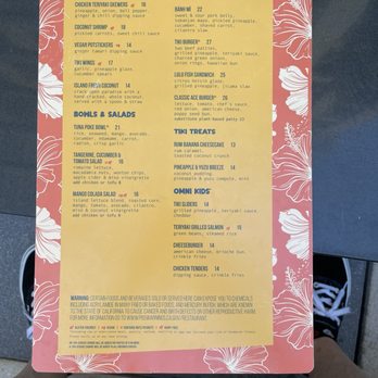 Tortuga - Celiac hating menu - Bars Near Me - San Diego, California Tortuga - Celiac hating menu - Bars Near Me - San Diego, California
