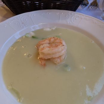 Elizabeth On 37th - Baby vidalia onion soup with roasted shrimp - New American Near Me - Savannah, Georgia Elizabeth On 37th - Baby vidalia onion soup with roasted shrimp - New American Near Me - Savannah, Georgia