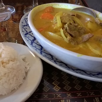Thai Chili - Yellow curry with beef. - Thai Near Me - Reno, Nevada