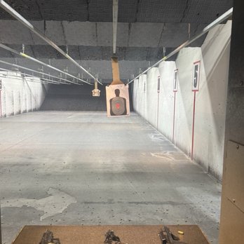 Shoot Straight - View from lane - Guns & Ammo Near Me - Clearwater, Florida