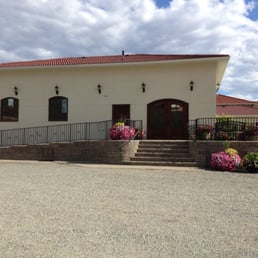 the front of the winery the front of the winery