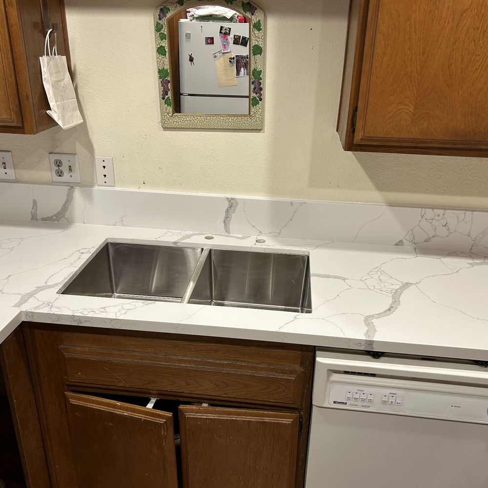 Was thirty year old tile that they redid. Was thirty year old tile that they redid.