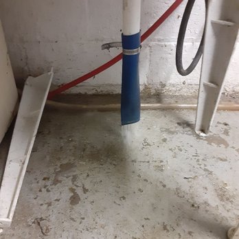 Rooter Plus - Poorly installed laundry sink by another company - Plumbing Near Me