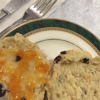 The Old Curiosity Tea Shop - Very moist scone with orange marmelade (the raspberry tastes the best) - Desserts Near Me - Markham, Ontario The Old Curiosity Tea Shop - Very moist scone with orange marmelade (the raspberry tastes the best) - Desserts Near Me - Markham, Ontario