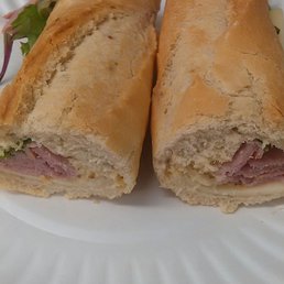 Ham and cheese baguette Ham and cheese baguette