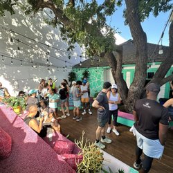 Goodr - Run event at the cabana, love the outdoor space!