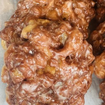Red Donut Shop - Apple Fritter is exceptional! - Donuts Near Me - Clemmons, North Carolina