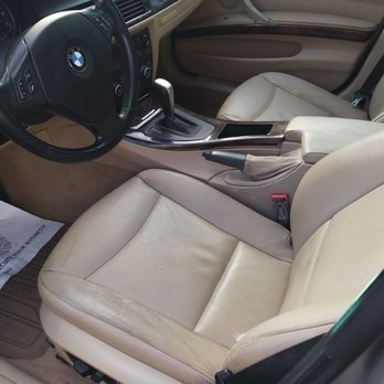 AJ's Express Car Wash - That's the wood trim that they damaged - Car Wash Near Me - Brownsville, Texas