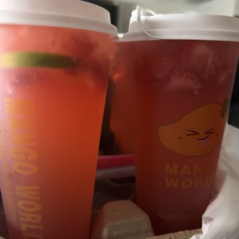 Mango World - Strawberry Shake Tea - Desserts Near Me - Las Vegas, Nevada