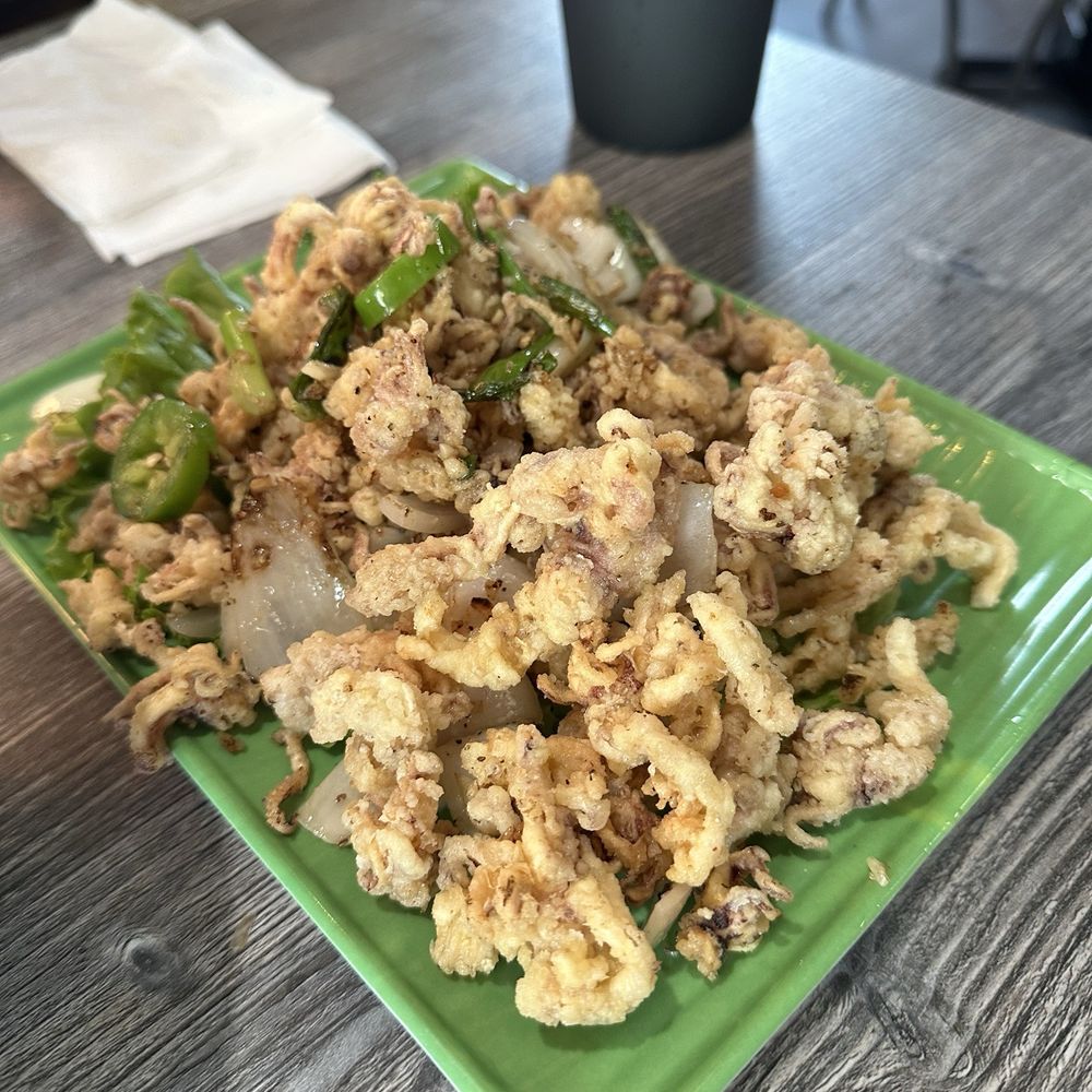 Oc Mien Tay - Fried squid tentacles - Seafood Near Me - Milpitas, California Oc Mien Tay - Fried squid tentacles - Seafood Near Me - Milpitas, California