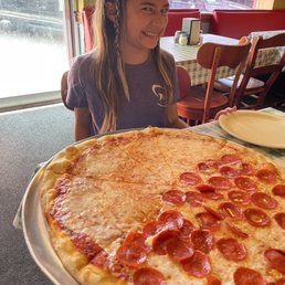 Large pizza Large pizza