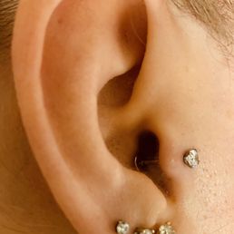 My Tragus and 3rd hole on my lobe 33 My Tragus and 3rd hole on my lobe 33