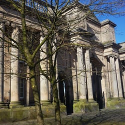 Birkenhead Park Visitor Centre - Birkenhead Park gates