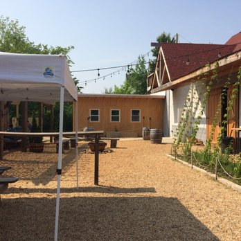 Eavesdrop Brewery - Shaded patio and you can also see the rooftop area - Breweries Near Me - Manassas, Virginia Eavesdrop Brewery - Shaded patio and you can also see the rooftop area - Breweries Near Me - Manassas, Virginia