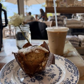 Wild Strawberry Cafe - Lemon poppyseed muffin - Breakfast & Brunch Near Me - Laguna Beach, California Wild Strawberry Cafe - Lemon poppyseed muffin - Breakfast & Brunch Near Me - Laguna Beach, California