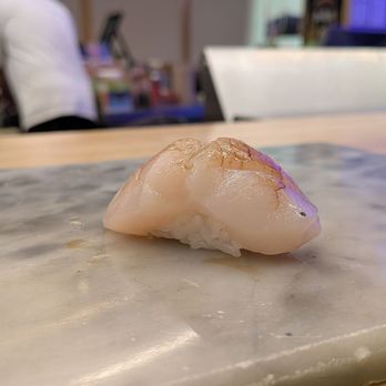 Akafuji - Sushi - Hokkaido scallop nigiri - Japanese Near Me - La Habra, California Akafuji - Sushi - Hokkaido scallop nigiri - Japanese Near Me - La Habra, California