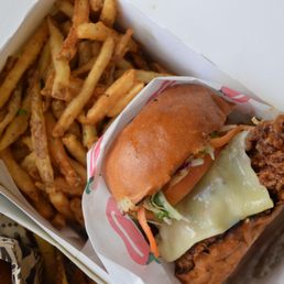 Fat Cat Fried Chicken Sandwich