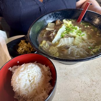 Kauai Diner Koloa - Oxtail soup.Really good!! - Ramen Near Me - Koloa, Hawaii