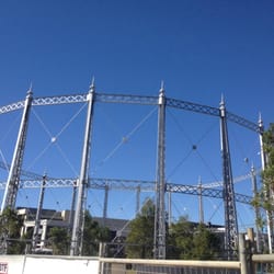 Gasworks Plaza - The original gas tower that The Gasworks gets it name from.