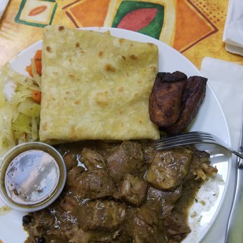 Jamrock Cuisine - Goat Curry with Roti... terrific!!! - Caribbean Near Me - Miami, Florida Jamrock Cuisine - Goat Curry with Roti... terrific!!! - Caribbean Near Me - Miami, Florida