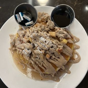 Whiskey Down Diner - apple crumb pancakes - Bars Near Me - Farmingdale, New York Whiskey Down Diner - apple crumb pancakes - Bars Near Me - Farmingdale, New York
