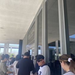 Wilshire Federal Building - Line up outside