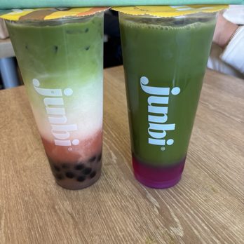 Junbi Matcha & Tea - Irvine - Guava matcha latte cold - Bubble Tea Near Me - Irvine, California Junbi Matcha & Tea - Irvine - Guava matcha latte cold - Bubble Tea Near Me - Irvine, California