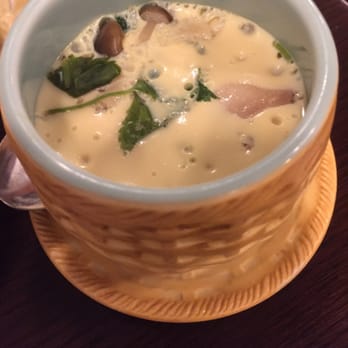 Yoshitsune Restaurant - Chawan mushi (part of beefsteak course) - Japanese Near Me - Honolulu, Hawaii
