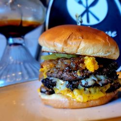 The Farmhouse of Springville - Triple Smash Burger