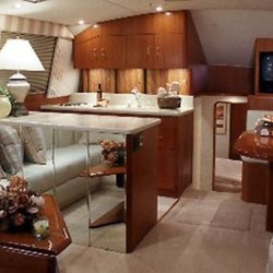 Atlantic City Sport Fishing and Charter Service Incorporated - Beautiful air condition salon of the Sport fishing yacht PREDATOR.