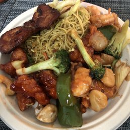 a plate of food