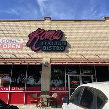 Roma's Italian Restaurant - Restaurant sign - Pizza Near Me - Prosper, Texas Roma's Italian Restaurant - Restaurant sign - Pizza Near Me - Prosper, Texas