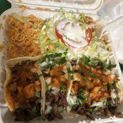 Mi Ranchito Mexican Grill - Taco plate