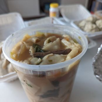 Spicy Tibet - Thenthuk in veggie soup - Himalayan/Nepalese Near Me - Jackson Heights, New York