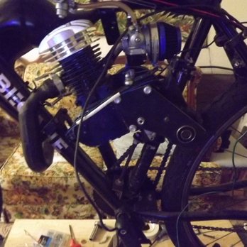 Xtreme Cycle - My motor and the welded Muffler - Motorcycle Repair Near Me - Redding, California