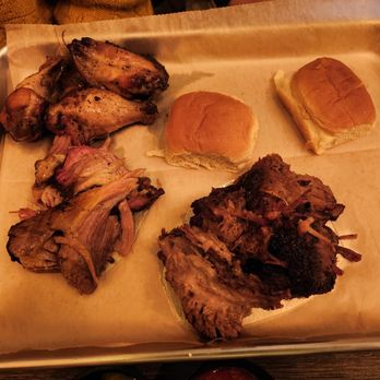 Gary's Oyster Shack - BBQ - Pick 3 - they were out of ribs - Seafood Near Me - Panama City, Florida