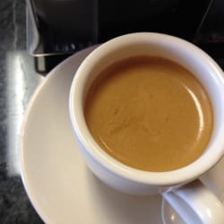 Yudy's Bakery - Enjoying my colada.