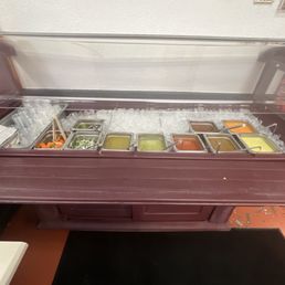 Lots of salsa options!