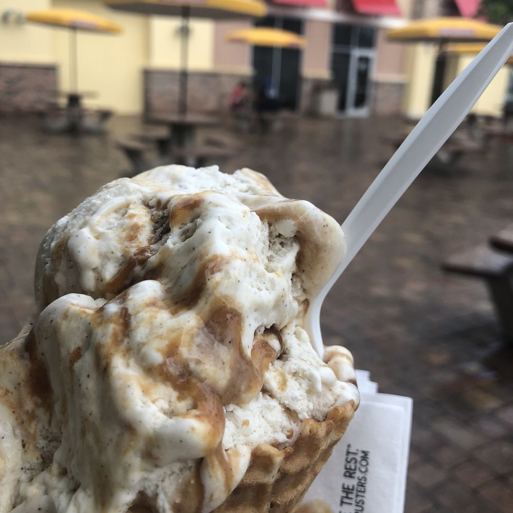 Bruster's Real Ice Cream - Cinnamon in a waffle cone - Ice Cream & Frozen Yogurt Near Me - Jacksonville, Florida Bruster's Real Ice Cream - Cinnamon in a waffle cone - Ice Cream & Frozen Yogurt Near Me - Jacksonville, Florida