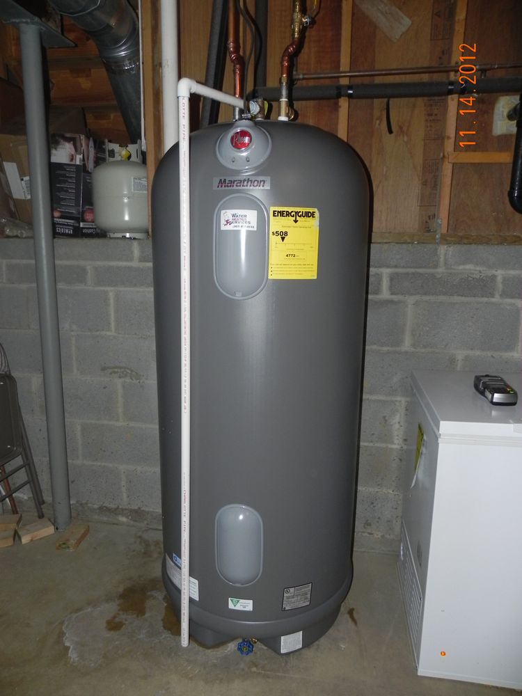 Slide of Water Heater Services
