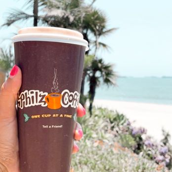 Philz Coffee - Iced ginger snap  Sweet and creamy  Iced  Large - Coffee & Tea Near Me - Long Beach, California
